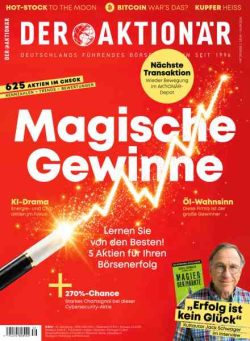 Der Aktionar – 18 September 2026