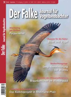 Der Falke Journal fur Vogelbeobachter – September 2026