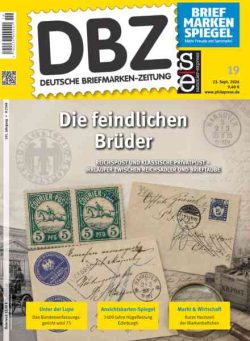 Deutsche Briefmarken-Zeitung – 23 September 2026