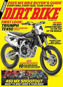 Dirt Bike Magazine – December 2024