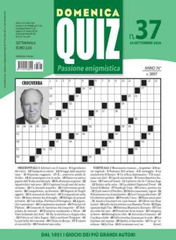 Domenica Quiz – 24 Settembre 2026