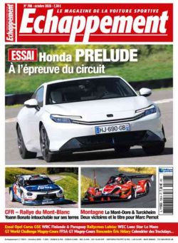 Echappement – Octobre 2026