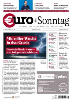 Euro am Sonntag – 11 September 2026