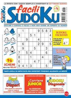 Facili Sudoku – Settembre 2026