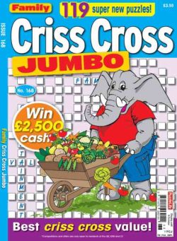 Family Criss Cross Jumbo – September 2026