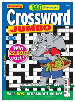 Family Crossword Jumbo – September 2026