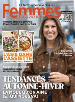 Femmes D’Aujourd’Hui – 10 Septembre 2026