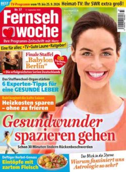 Fernsehwoche – 11 September 2026