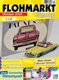Flohmarkt Revue – Oktober 2026
