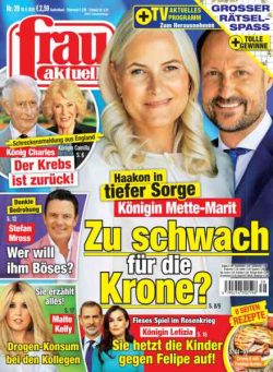 Frau Aktuell – 19 September 2026