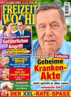 Freizeitwoche – 16 September 2026