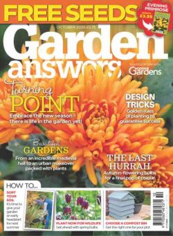 Garden Answers – October 2026