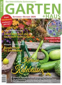 Garten+Haus – September-Oktober 2026