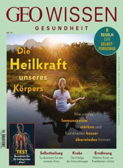 Geo Wissen Gesundheit – Februar 2019
