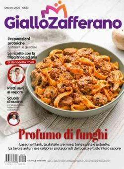Giallo Zafferano – Ottobre 2026