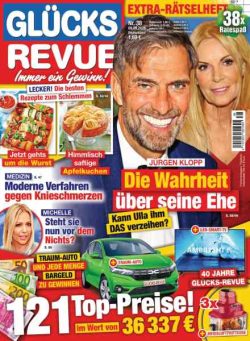 Glucks Revue – 8 September 2026