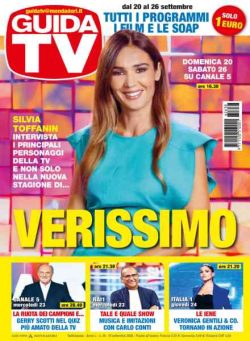 GuidaTV – 15 Settembre 2026