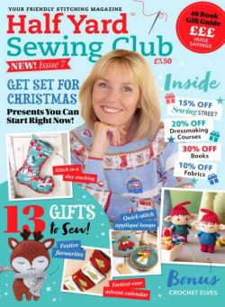 Half Yard Sewing Club – Issue 7 2026
