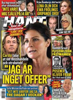 Hant i Veckan – 26 Augusti 2026