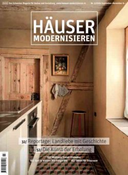Hauser Modernisieren – September-November 2026