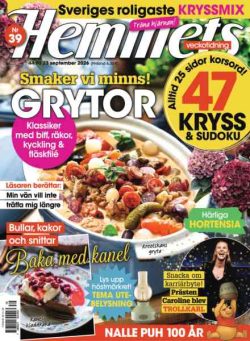 Hemmets Veckotidning – 17 September 2026