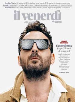 Il Venerdi di Repubblica – 18 Settembre 2026