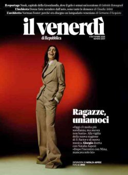 Il Venerdi di Repubblica – 4 Settembre 2026