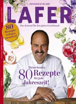Johann Lafer Journal – Sonderheft 2020