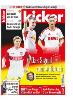 Kicker – 17 September 2026
