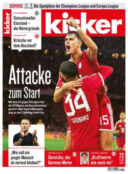 Kicker – 31 August 2026