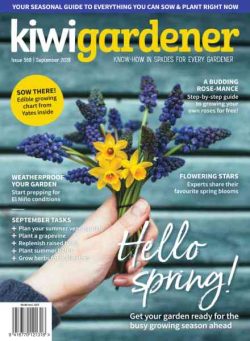 Kiwi Gardener – September 2026