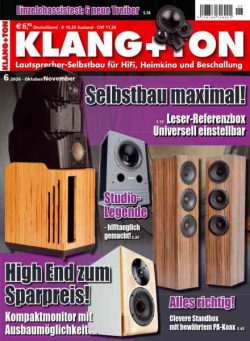 Klang+Ton – Oktober-November 2026