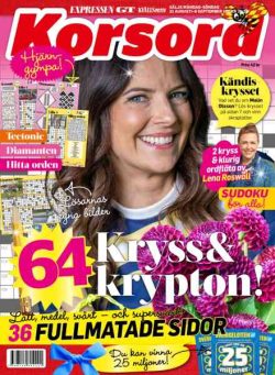 Korsord – 31 Augusti 2026
