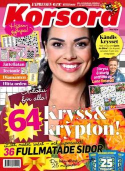 Korsord – 7 September 2026
