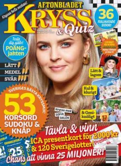 Kryss & Quiz – 14 September 2026