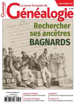 La Revue francaise de Genealogie – Octobre-Novembre 2026