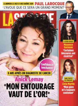 La Semaine – 10 Septembre 2026
