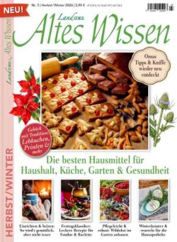 LandIDEE Altes Wissen – Herbst-Winter 2026