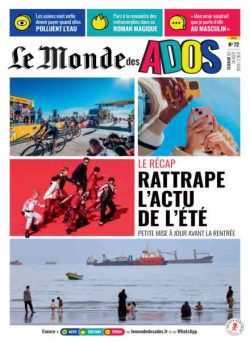 Le Monde des Ados – 26 Aout 2026