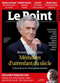 Le Point – 24 Septembre 2026
