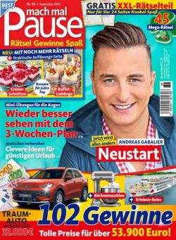 Mach mal Pause – 2 September 2026