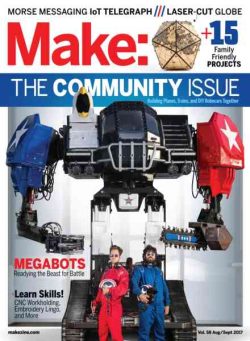 Make – Volume 58 – August-September 2017