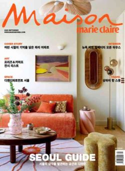 Marie Claire Maison Korea – September 2026