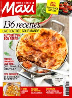 Maxi – Hors-Serie Cuisine – Septembre-Octobre 2026