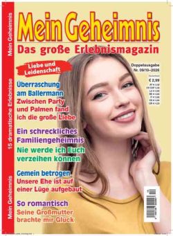 Mein Geheimnis – September-Oktober 2026