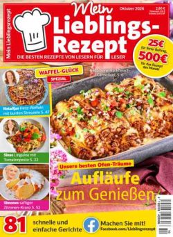 Mein Lieblingsrezept – Oktober 2026