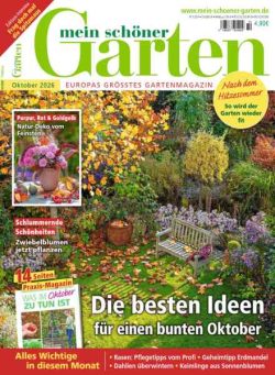 Mein schoner Garten – Oktober 2026
