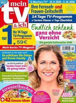 mein TV und ich – 10 September 2026