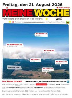 Meine Woche – 20 August 2026