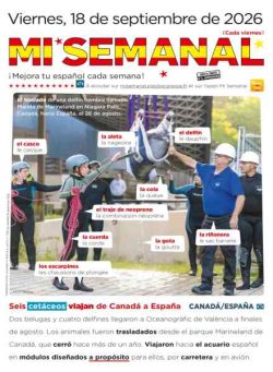 Mi Semanal – 18 Septiembre 2026